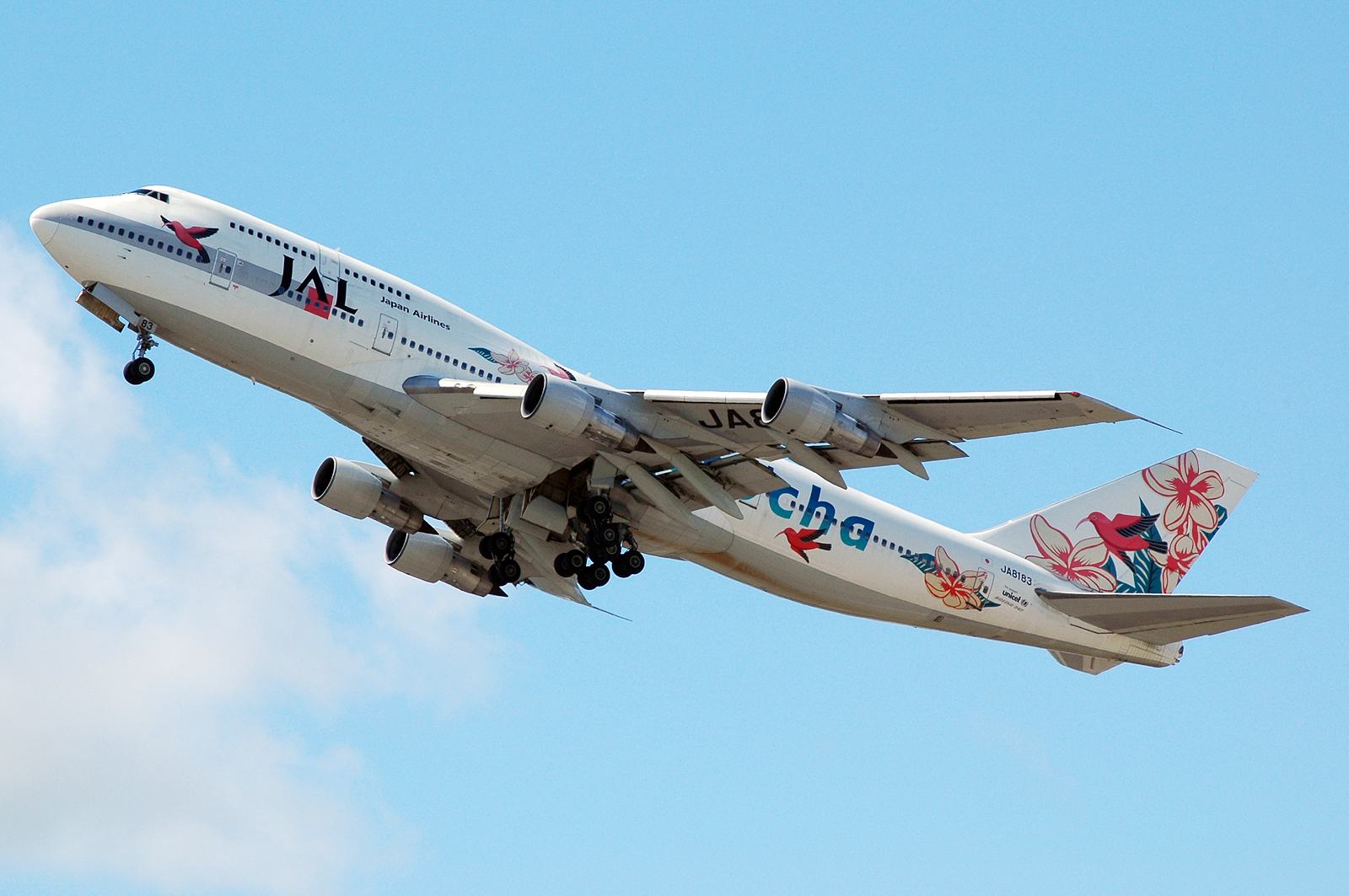 ファイル:JA8183 Reso`cha Boeing 747-346SR Japan Airlines (JAL) (9048702606).jpg  - Wikipedia